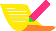 記入済みの入会申込書